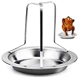 Bierdosen-Hähnchenhalter, Grilldosen-Hähnchenregal, robust, verchromt,...