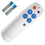 TabTime TV-Fernbedienung mit großen Tasten – Einfach zu bedienen und...