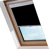 Peviasot Verdunklungsrollo, Dachfenster Rollo mit Bohren, Fensterrollo mit F06...