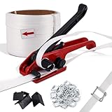 BAOSHISHAN Manuelle Umreifungsgerät Set 13–19 mm Umreifungsset mit...