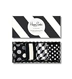 Happy Socks Geschenkbox CLASSIC BLACK AND WHITE SOCKS XCBW09-9100 Mehrfarbig,...