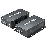 PW-HT202PG HDMI Extender 165ft/50M Cat5e/Cat6 Kable Full HD 1080P Kontrolle der...