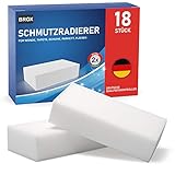 BROX® Schmutzradierer – 18x Schwamm – Radierschwamm für Haushalt, Auto &...
