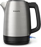 Philips Daily Collection Metall Wasserkocher – 1,7L, Leuchtanzeige,...