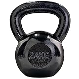 ScSPORTS® Kettlebell - 4/8/12/16/20/24/28 kg, Gusseisen, Hammerschlag,...