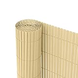 Ribelli PVC Sichtschutzmatte Sichtschutzzaun Sichtschutz Zaun Balkon Windschutz...