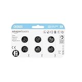 Amazon Basics CR2025 Lithium-Knopfzellenbatterie, langanhaltende Leistung, frei...