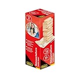 Idena - Reisespiel Wackelturm aus Holz, Geschicklichkeitsspiel mit 54 Bausteinen...