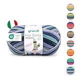 Gründl Hot Socks Madena (Sockenwolle aus 75% Schurwolle (superwash) und 25%...