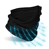 AktivPlus® Premium Schlauchschal Herren und Damen schwarz - Bandana Mundschutz...