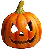 khevga Halloween Deko Kürbis Herbstdeko Windlicht Deko-Kürbis LED Beleuchtet...