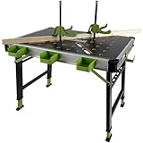 TRUTZHOLM Werkbank Multifunktionstisch Spanntisch 60 x 85 cm klappbar...