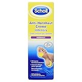 Scholl Anti-Hornhaut Creme Intensiv Fußpflege 60ml - Wirksame Fußcreme gegen...