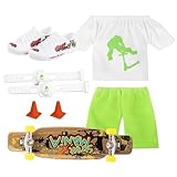 Raypontia Finger Scooter Set, ABS Finger Spielzeug Set, Finger Skateboards,...
