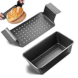 STFALI Brotbackform, Kastenform Brot, Toastbrot Backform, Karbonstahl Mit...