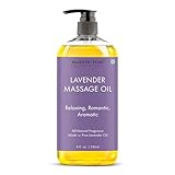 MAJESTIC PURE Lavendel 236 ml – Entspannendes Massageöl mit ätherischem...