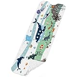 Badewannenmatten rutschfest Kinder，100% BPA frei,100x40cm，Antirutschmatte...