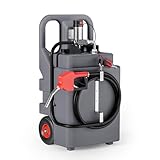 Wiltec Mobile Tankanlage 120 l mit 12 V Pumpe, Kraftstoffbehälter für...
