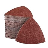 Alppihym 100 Stück Dreieck Schleifpapier Set 80mm - 5 Körnungen...