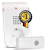 HEIDEMANN Funkklingel Set HX Curve - Erweiterbare Klingel mit...