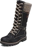 Remonte Damen D7477 Schneestiefel, Schwarz (Schwarz/Nero/Kastanie/Graphit 02),...