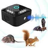 WUGEIN Ultraschall Mäuseabwehr,Ultraschall Maus und Ratten 360°,Gerät...