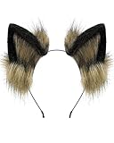 ZFKJERS Handgefertigtes Fell Fuchs Katzenohren Stirnband Fursuit Kopfbedeckung...