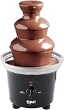Opal-Schokoladenbrunnen, Edelstahl-Brunnen-Set, elektrische 3-Tier -Maschine mit...