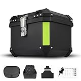 Top Case Motorrad für Kofferraum und Helm, universell mit Sicherheitsschloss,...