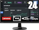 Lenovo D24-45 | 23,8' Full HD Monitor | 1920x1080 | 75Hz | 250 nits | 4ms...