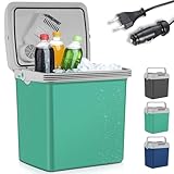 TOM 2in1 XXL Kühlbox 32l Brutto – elektrische Kühlbox – 230V & 12V Strom...