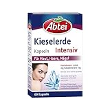 Abtei Kieselerde Intensiv Kapseln, 60 Stück, feste Nägel, schöne Haare,...