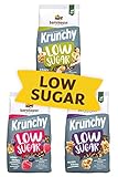 Barnhouse Krunchy Kennenlernpaket Low Sugar, zuckerarmes Bio Hafer-Knuspermüsli...