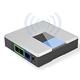 Zerone VOIP Gateway Dual Ports SIP V2 Protokoll Fax Internet Phone Adapter mit...