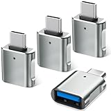 Obcxin Adapter USB C auf USB (4 Pack), OTG Adapter Thunderbolt 4/3 auf...