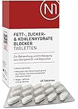 N1 Fettblocker + Zucker & Kohlenhydrate-Blocker Medizinprodukt zur Behandlung &...