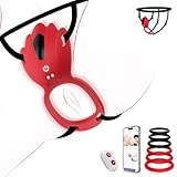 Upgrade Butterfly Vibrator Sex Spielzeug für die Frau Paare mit 6 Penisring,...