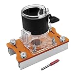 2-In-1 Oberfräse Grundplatte, Aluminiumlegierung Kantenfräse Grundplatte,...