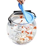 Fish Storage Container, Transparent Bait Bucket, Leakproof Baits Box, Fishing...
