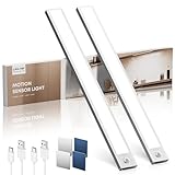 Schrankbeleuchtung Led Lampe mit Bewegungsmelder - 40cm 2200mAh Unterbauleuchte...