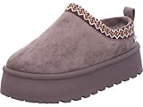 Tom Tailor Damen 8490220006 Slipper, mud, 38 EU