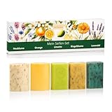Sanct Bernhard Seifen-Set 5er Pack Heublumen-, Orangen-, Limetten-,...