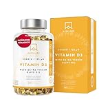 Vitamin D3 Hochdosiert Depot 5000 IU 365 Kapseln - Vitamin D3 5000 IE mit...