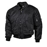 MFH US CWU Fliegerjacke - Schwarz Größe 3XL