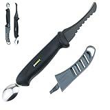 Marttiini Angel-Messer, Full-Tang Klinge, Martef beschichtet, 3 in 1 Fischmesser...