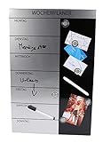 Genie Wochenplaner Schreibtafel (Magnet; Abwischbar; Inkl. Stifte; Magnete und...