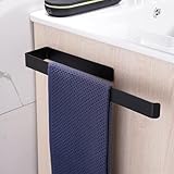 Aikzik Handtuchhalter, Handtuchhalter ohne Bohren, Aluminium Vollmetall...