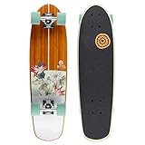 BTFL Mini-Cruiser Skateboard Cami, Cruiser Longboard mit ABEC 9 Kugellager für...