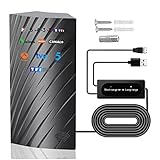 DVB-T2 HD Antenne Innen Außen, 39DBI 480 km Reichweite Indoor-Freeview-Antenne...