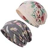 DRESHOW Slouchy Beanie Mütze Damen Leichte Beanie Chemo Kopfbedeckung...